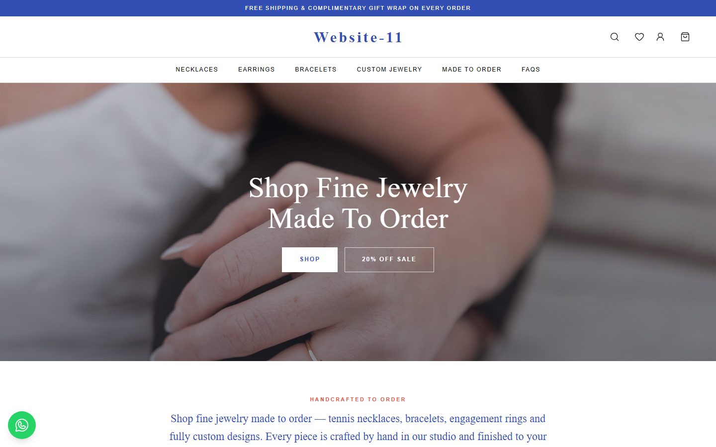 Website-11 homepage
