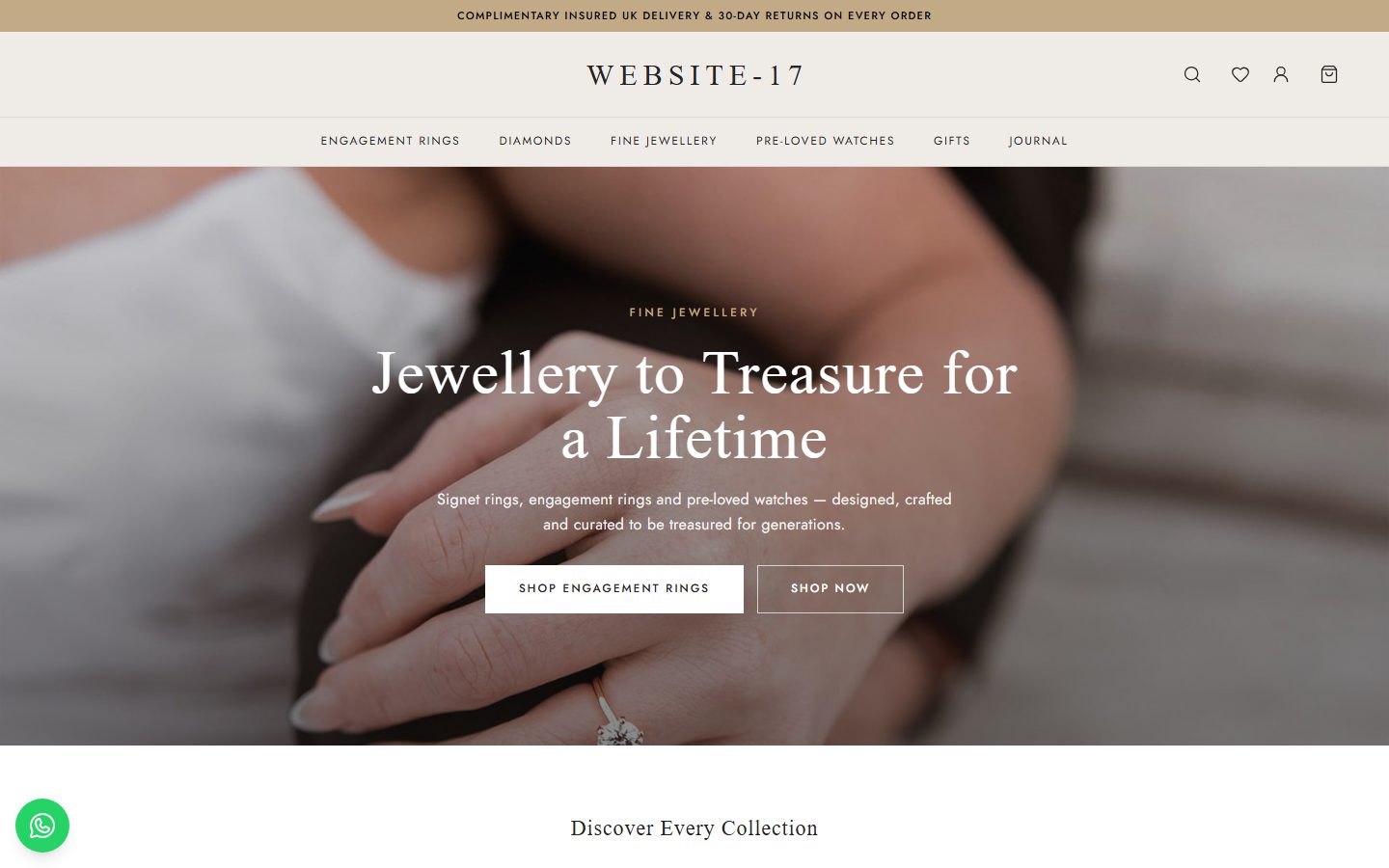 Website-17 homepage