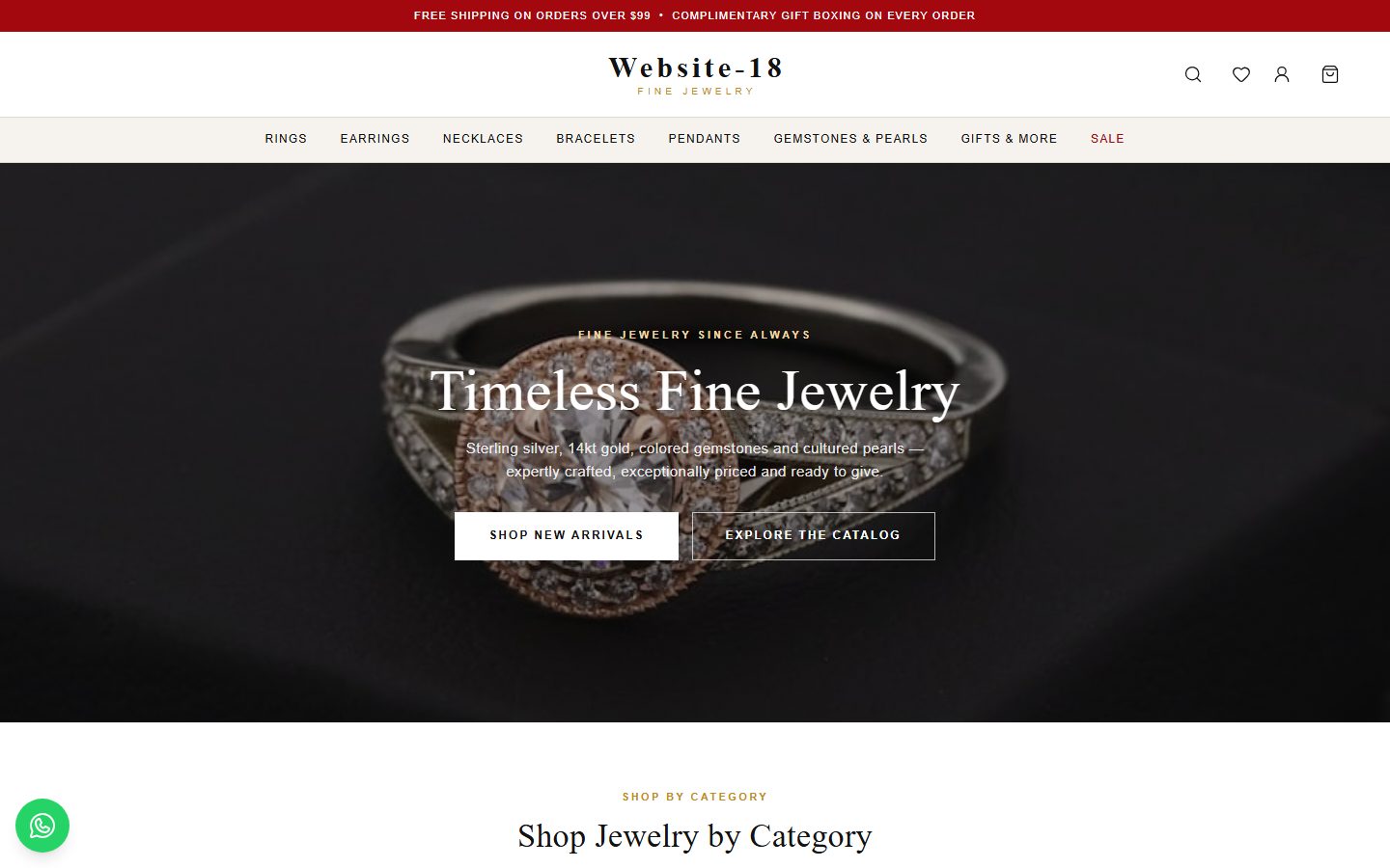 Website-18 homepage