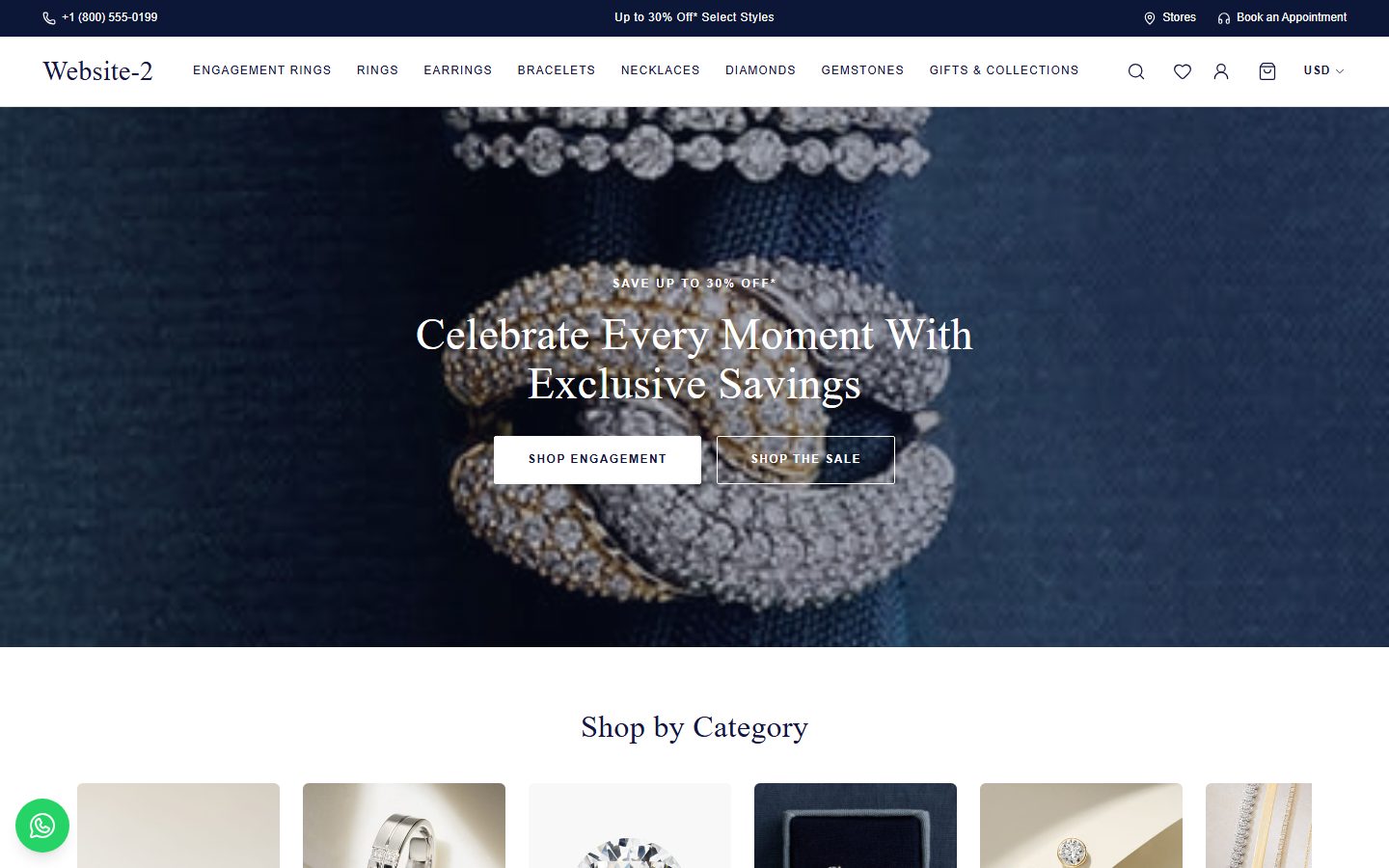 Website-2 homepage