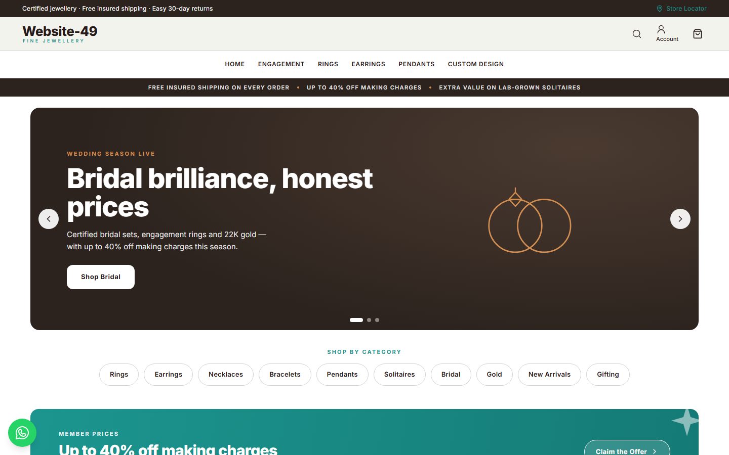 Website-49 homepage