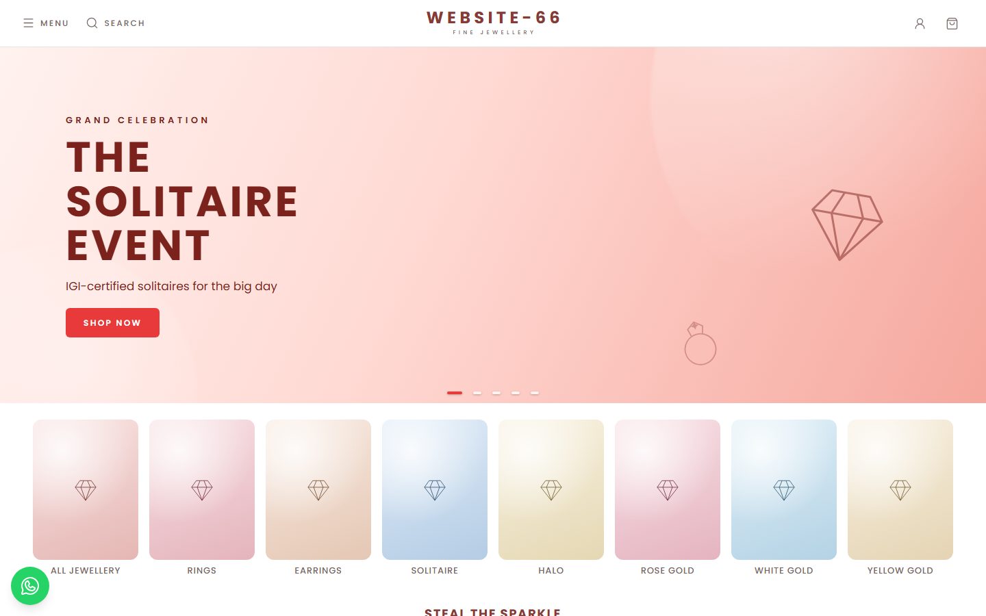 Website-66 homepage