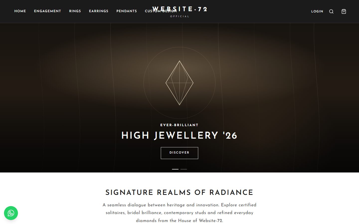 Website-72 homepage