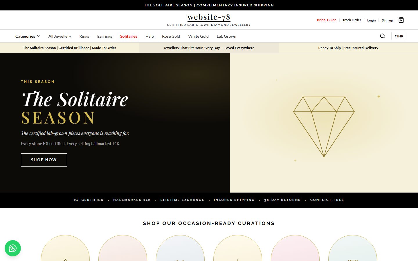 Website-78 homepage