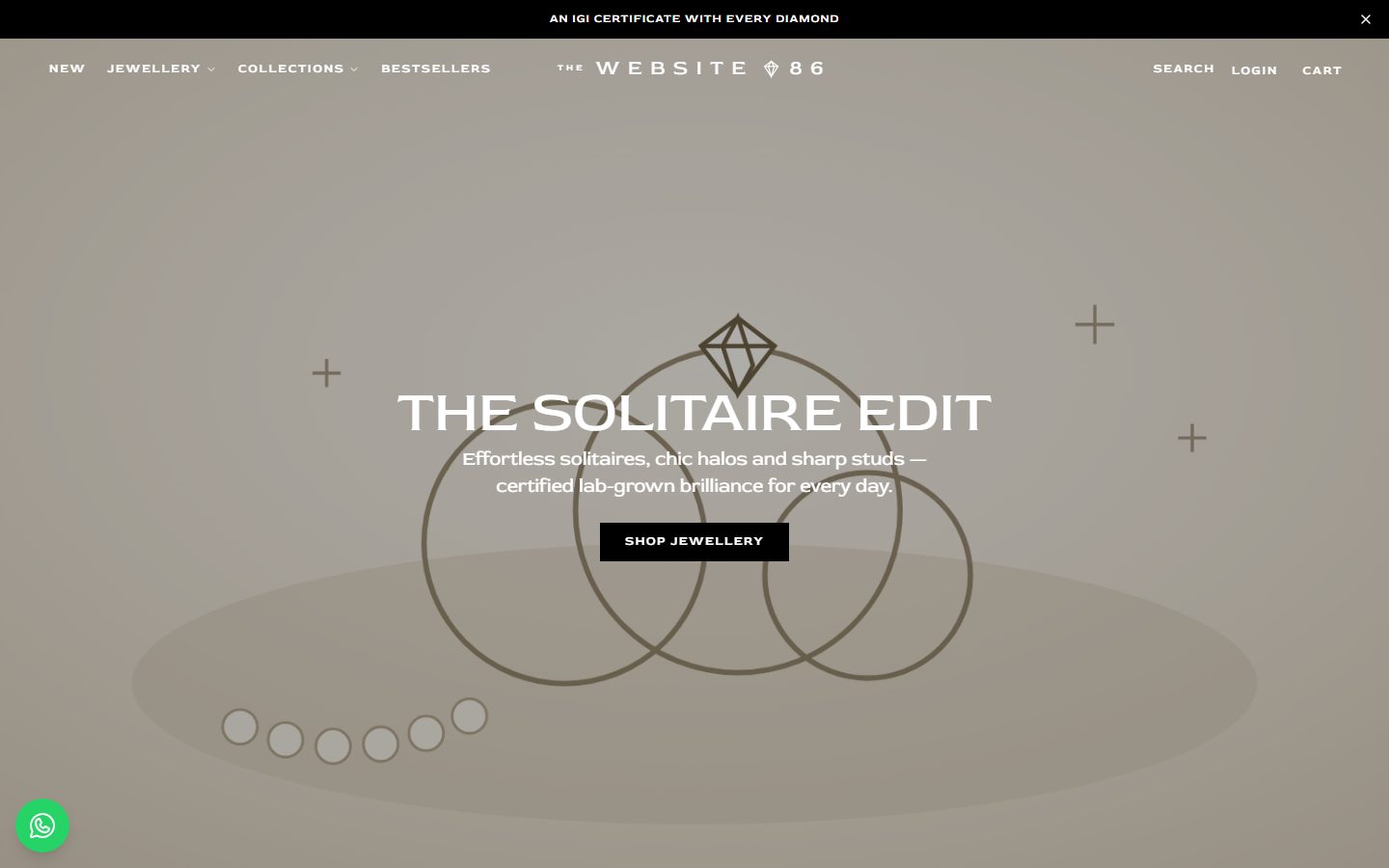 Website-86 homepage