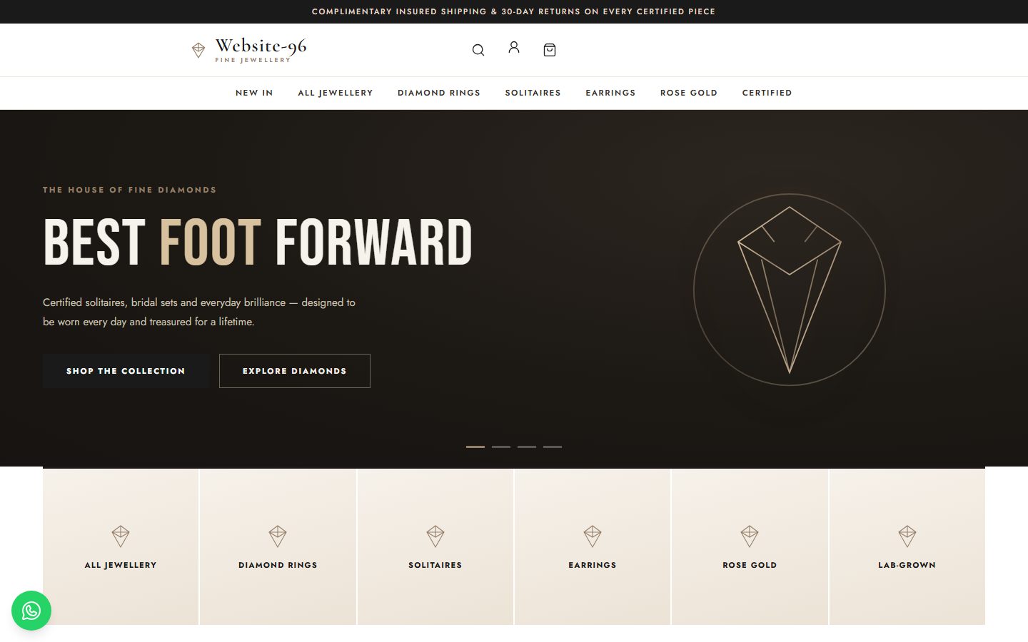 Website-96 homepage