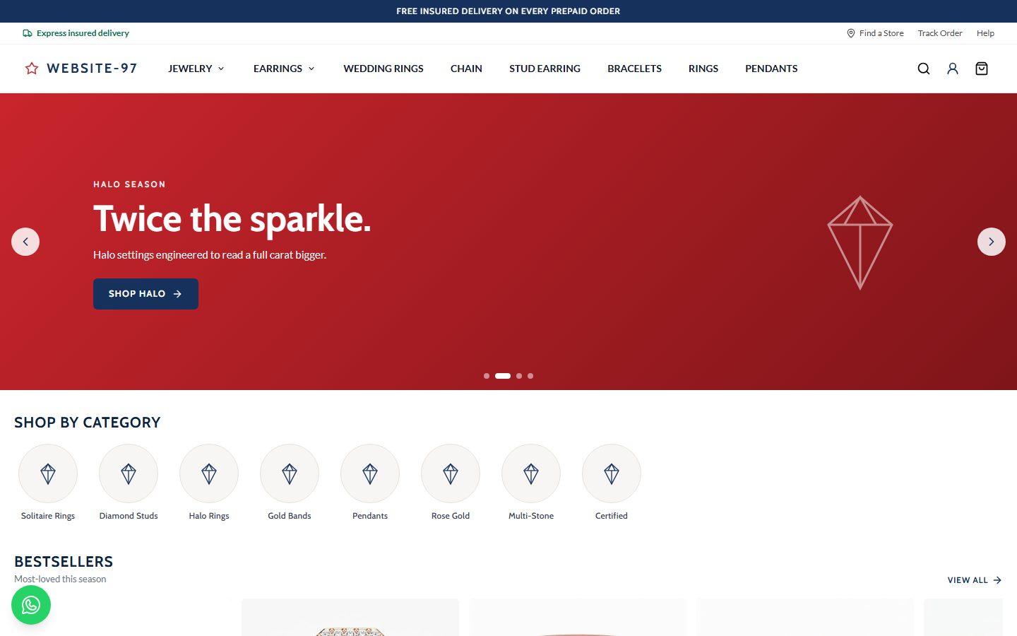 Website-97 homepage