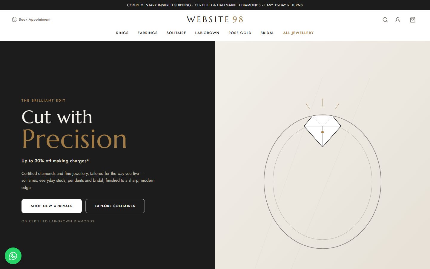 Website-98 homepage